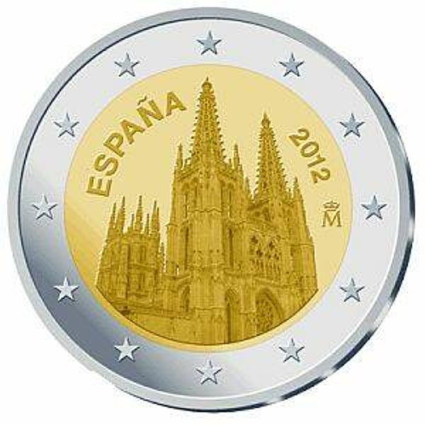 2 euro Spanje 2012 Burgos UNC