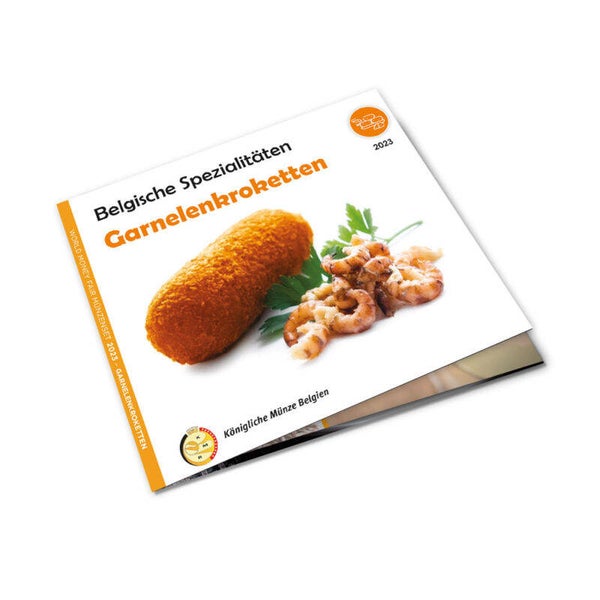 Belgie World Money Fair set 2023 Garnalenkroketten