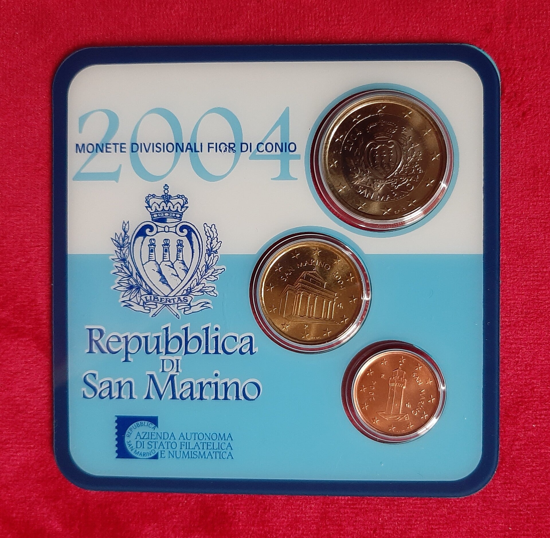 Mini set San Marino 2004