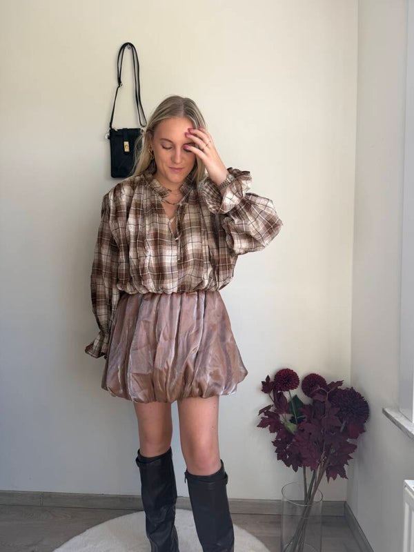 ROSEGOLD BALLOON SKORT