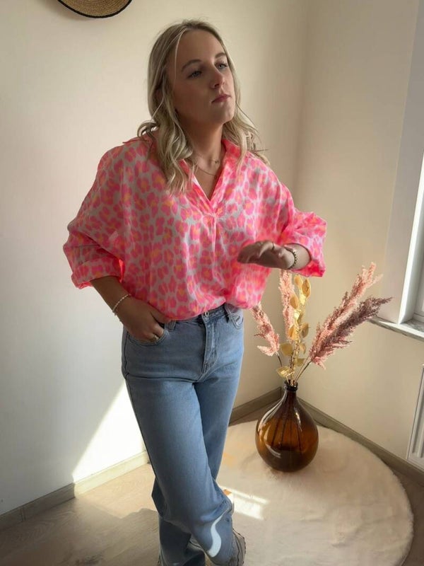 PINK PANTER BLOUSE