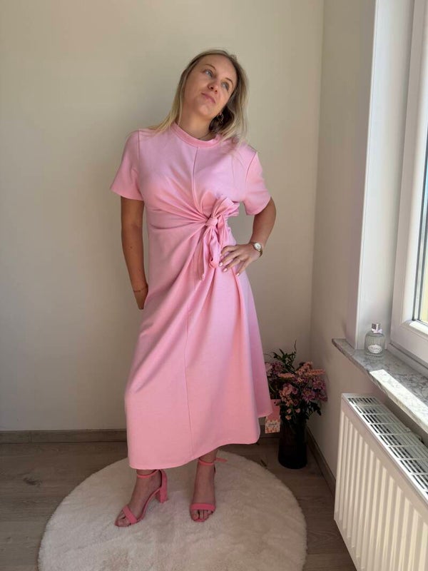 PINK ELEGANT KYRA DRESS PT2