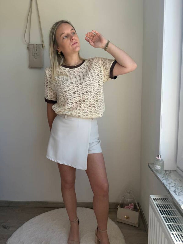 MAYA BOHO BEIGE T-SHIRT