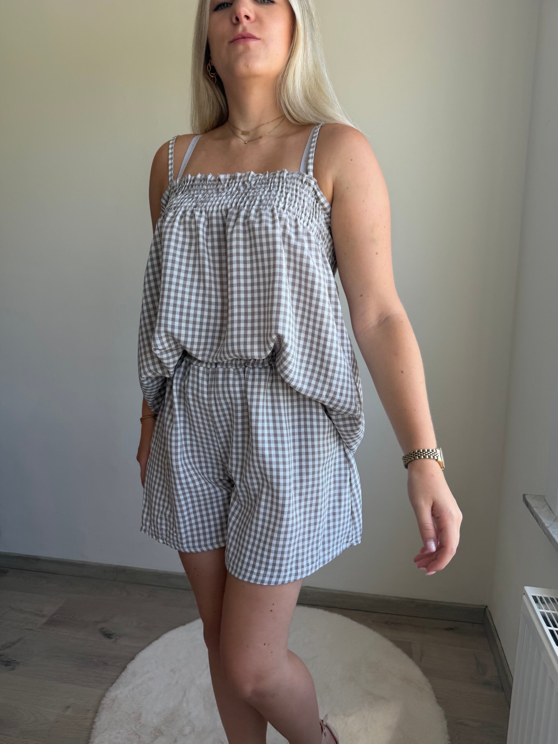SHORT BEIGE ANNA SET