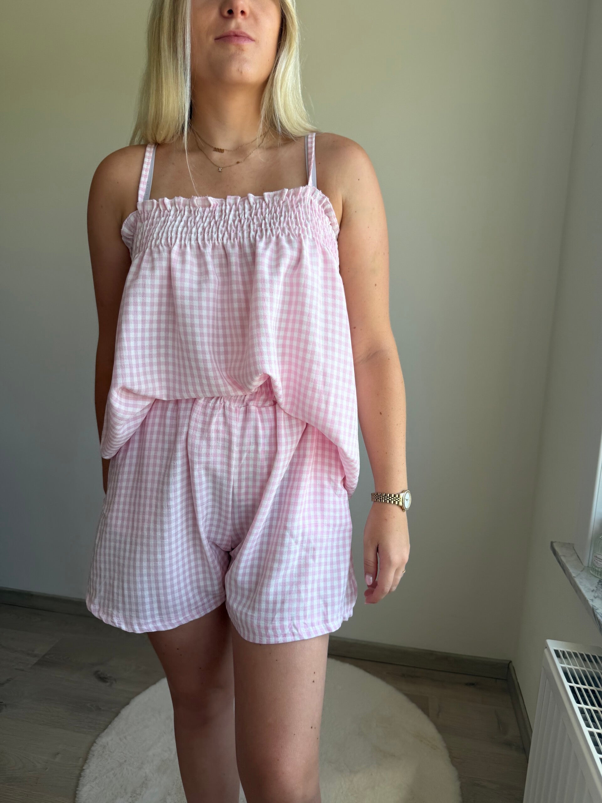 SHORT PINK ANNA SET