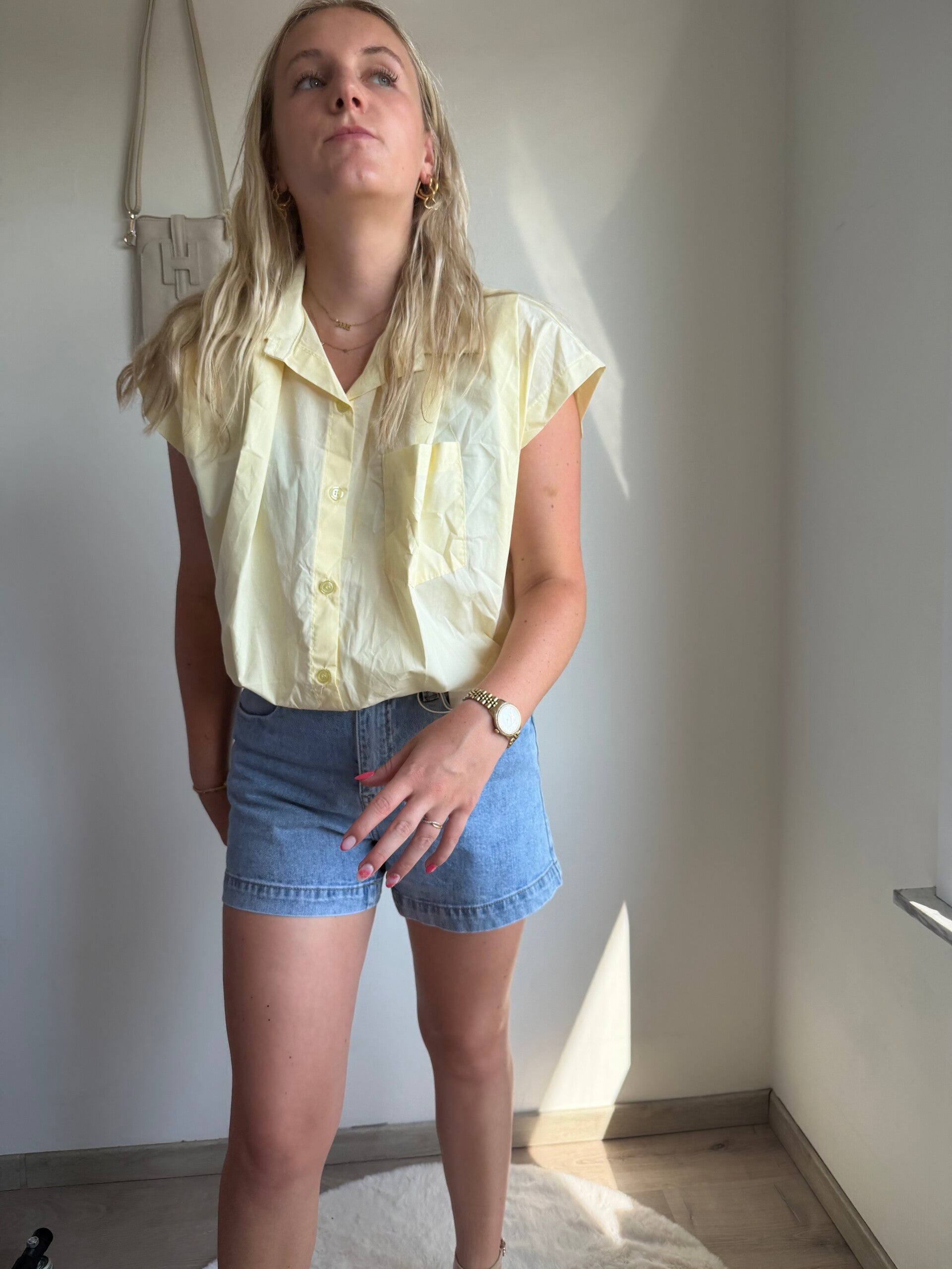 YELLOW AMALIFI BLOUSE TOP