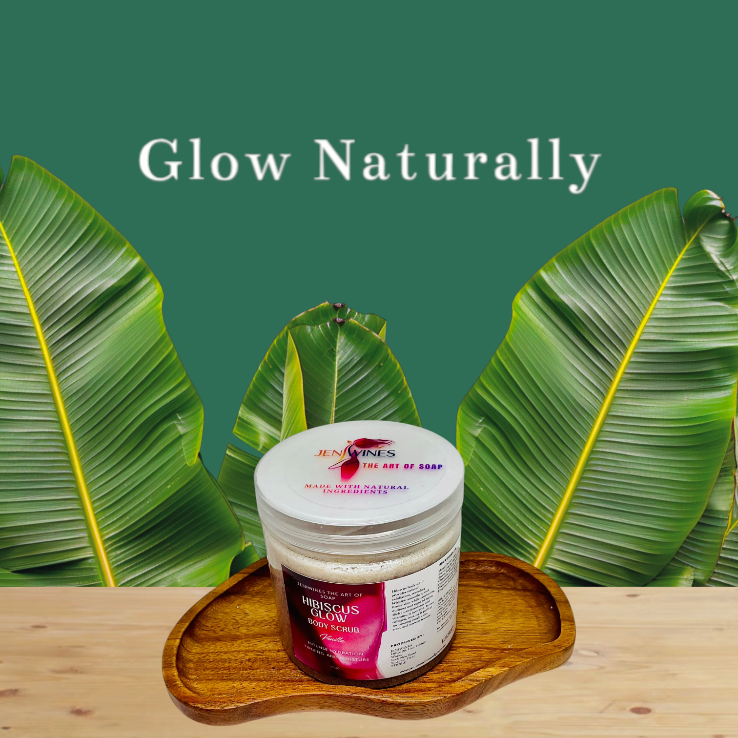 Hibiscus Glow Moisturizing and Brightens 350ml