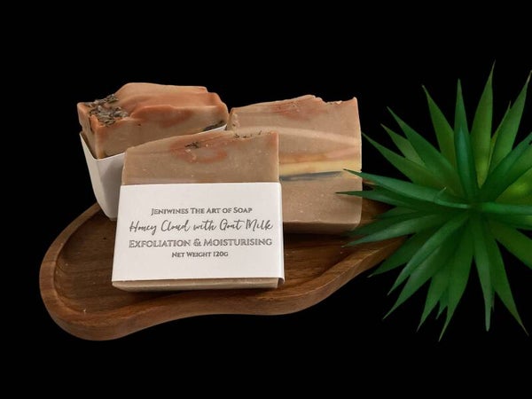 3pcs -Honey Cloud with Goat Milk