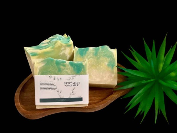 3pcs -Minty Milk with Goat Milk Gently Expoliation