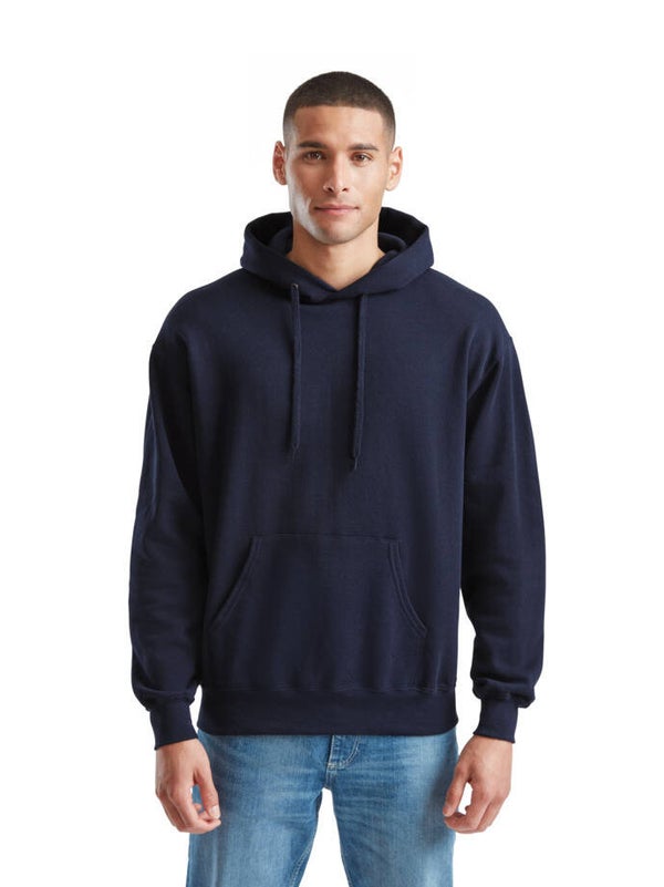 Deep Navy Hoodie Fruit of the Loom
