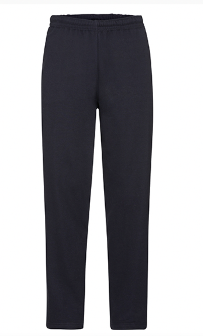 Deep Navy joggingbroek Fruit of the Loom rechte pijp