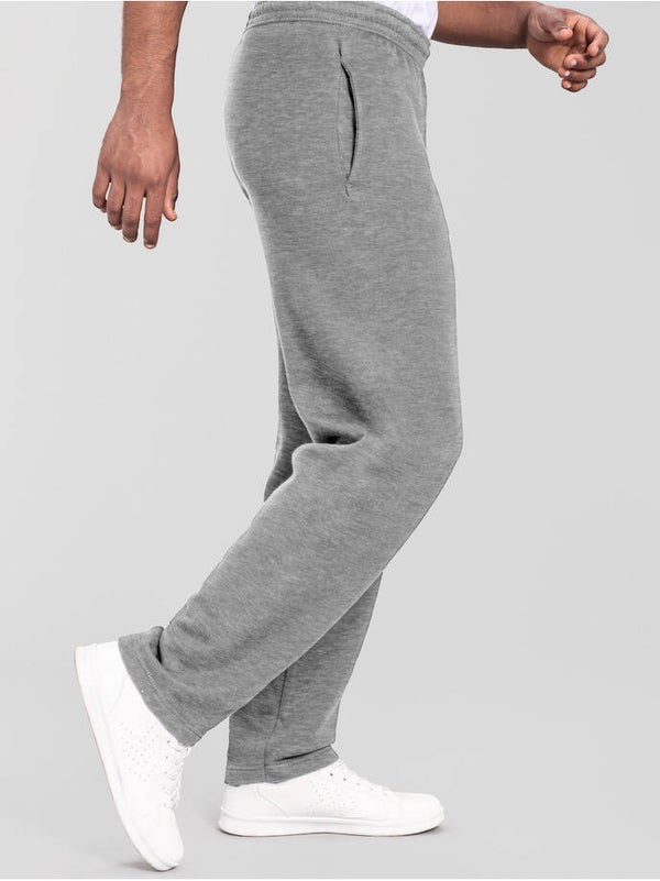 Iconic 250 joggingbroek rechte pijp sport grey Fruit of the Loom