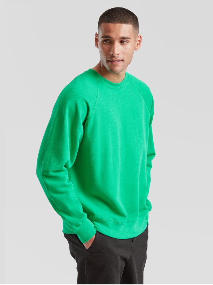 Kelly Green sweater Fruit of the Loom