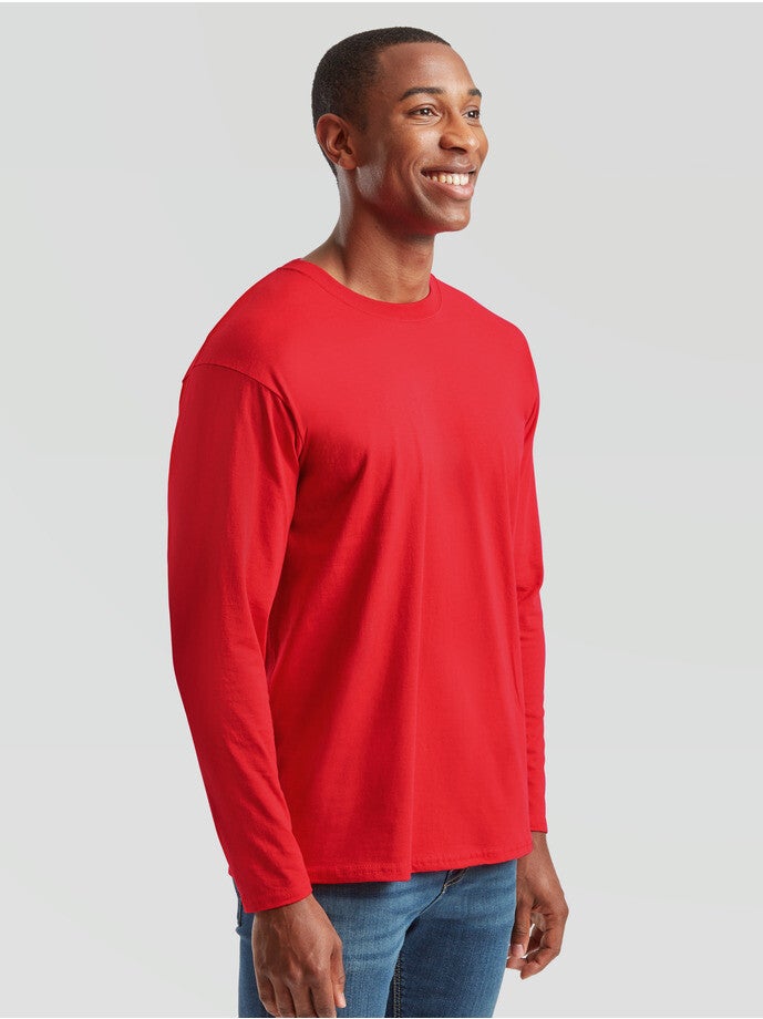Red Longsleeve Fruit of the Loom