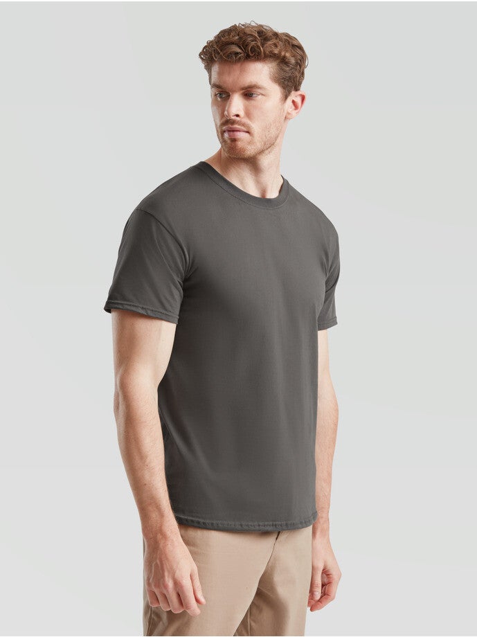Light Graphite t-shirt Fruit of the Loom