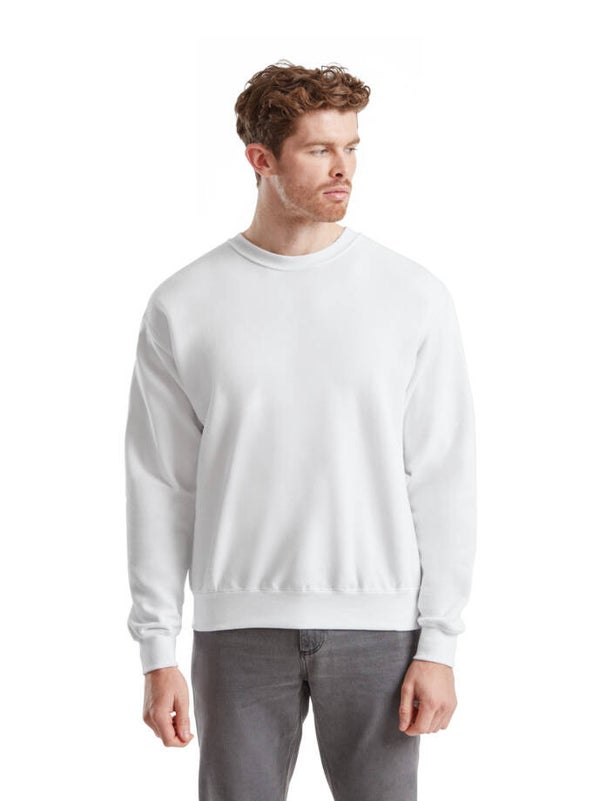 White Sweater Fruit of the Loom