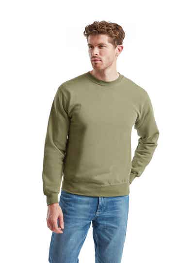 Olive Sweater Fruit of the Loom
