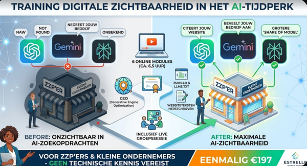 Training Digitale Zichtbaarheid in het AI-tijdperk