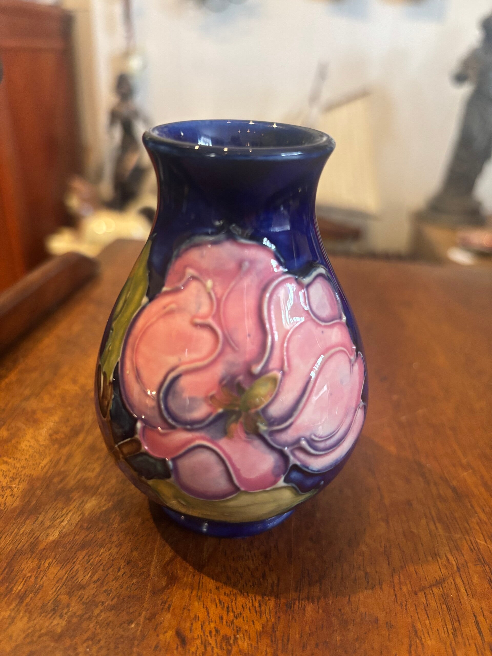 Vintage Walter Moorcroft Small Bud Vase