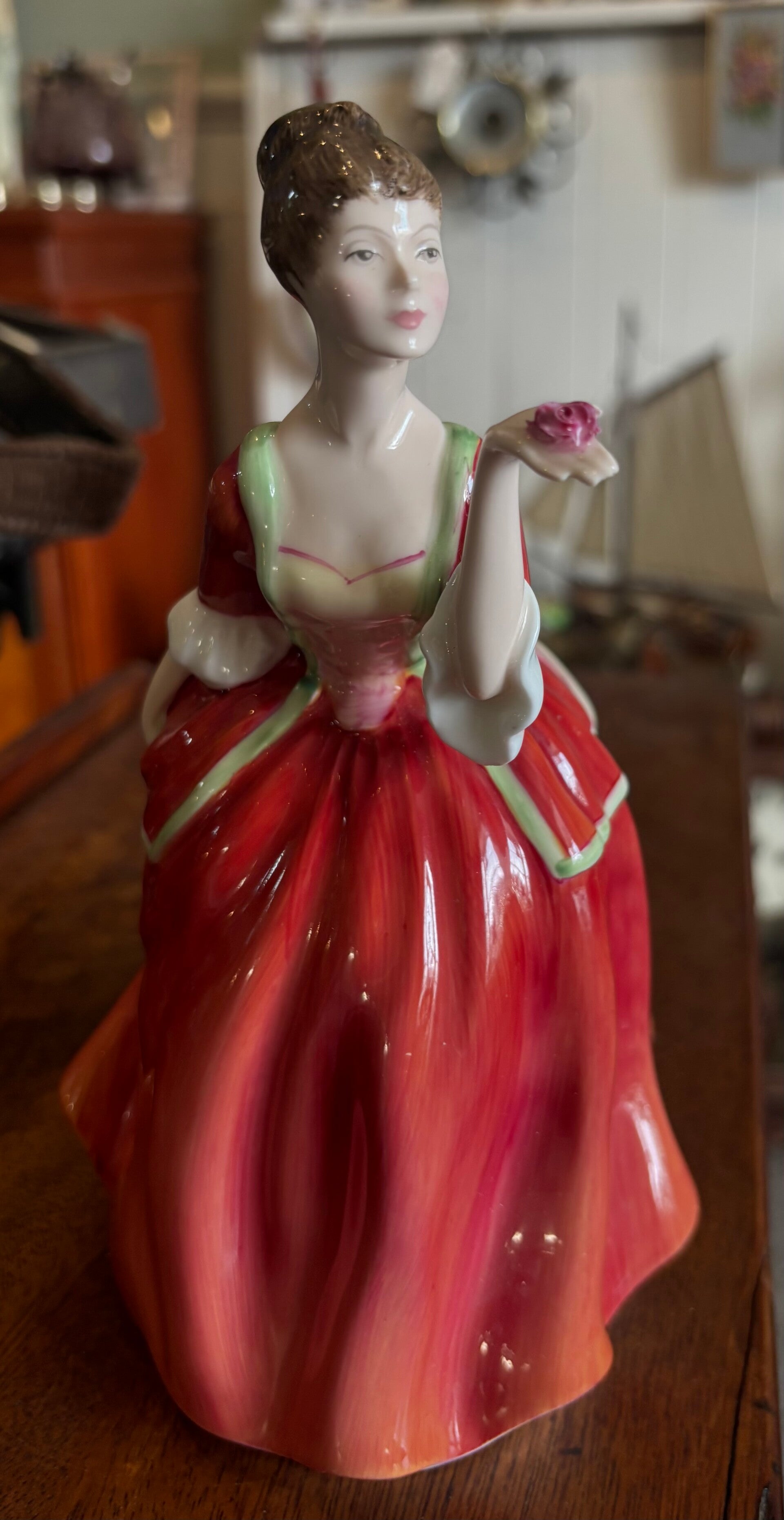 Royal Doulton Lady Flower Of Love Figurine