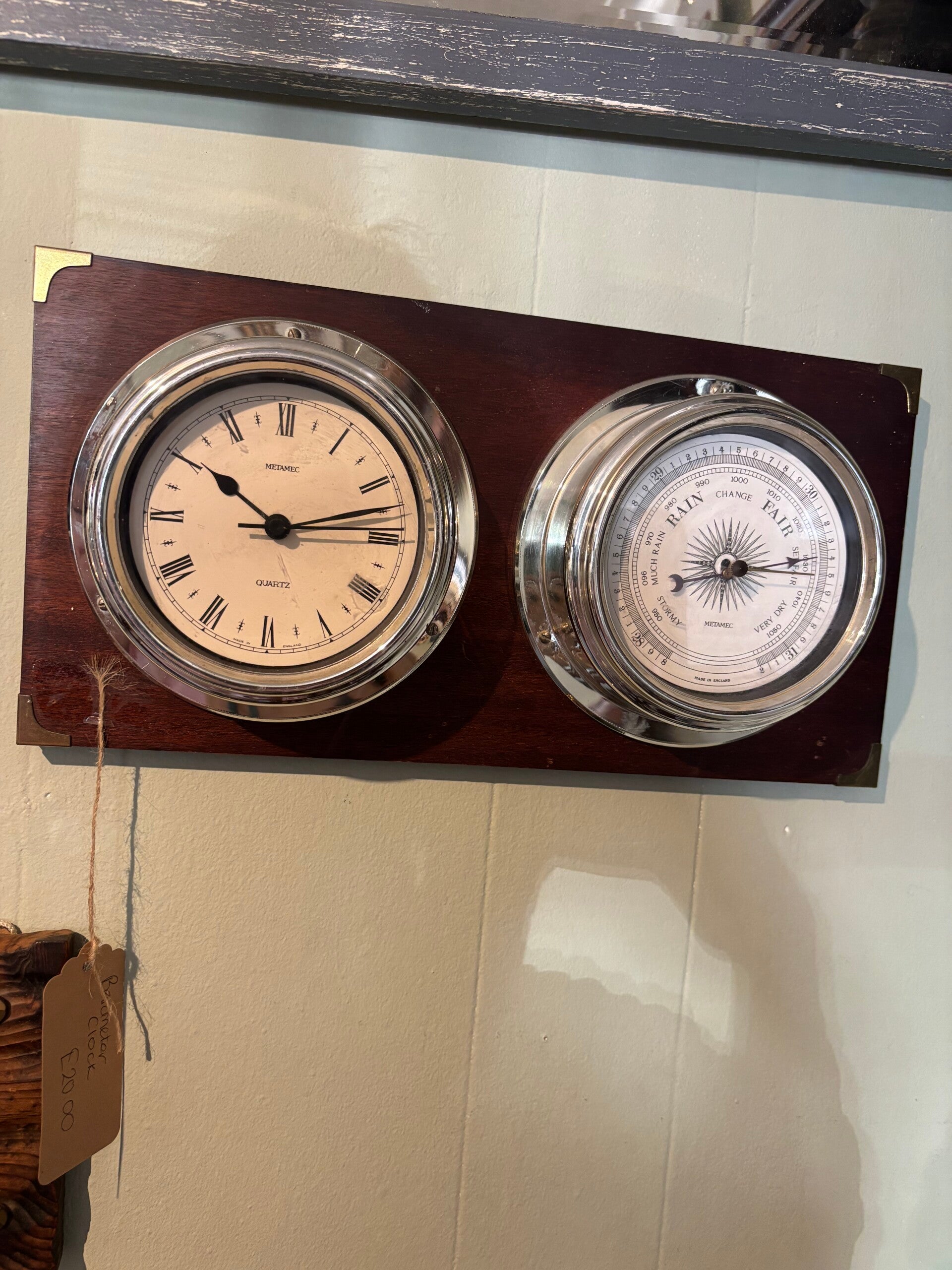 Barometer Clock