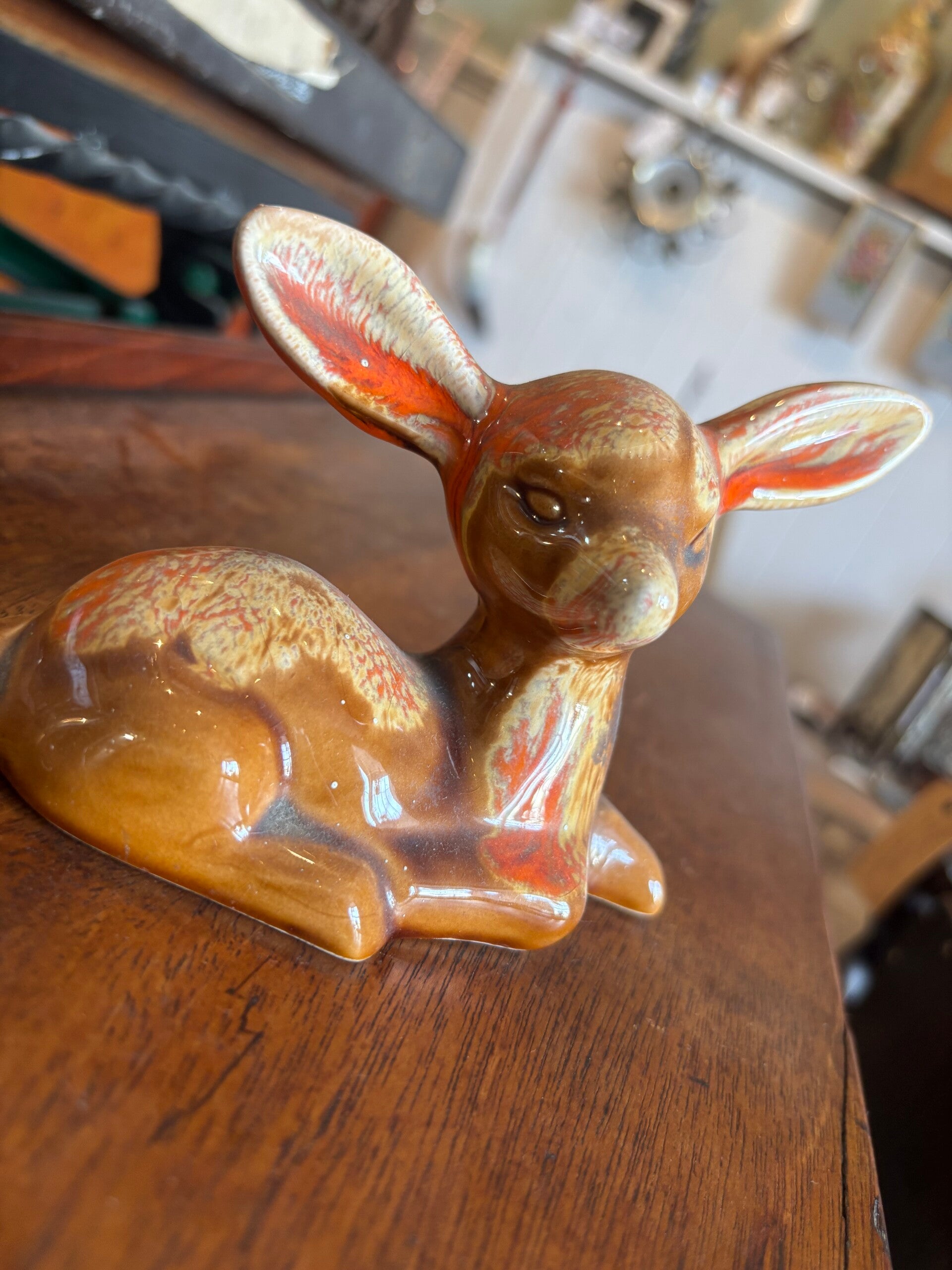 Vintage Blue Mountain Pottery Fawn Deer