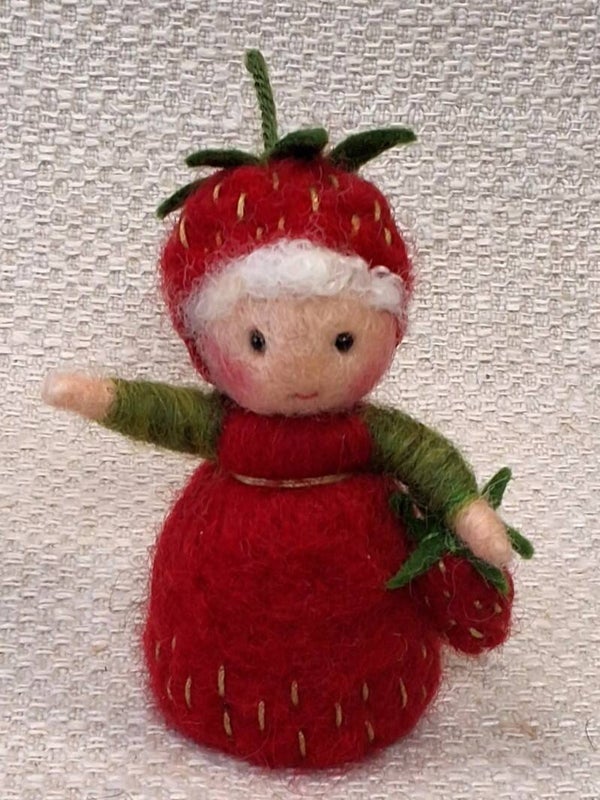 55. Naaldviltpopje Mini Aardbei