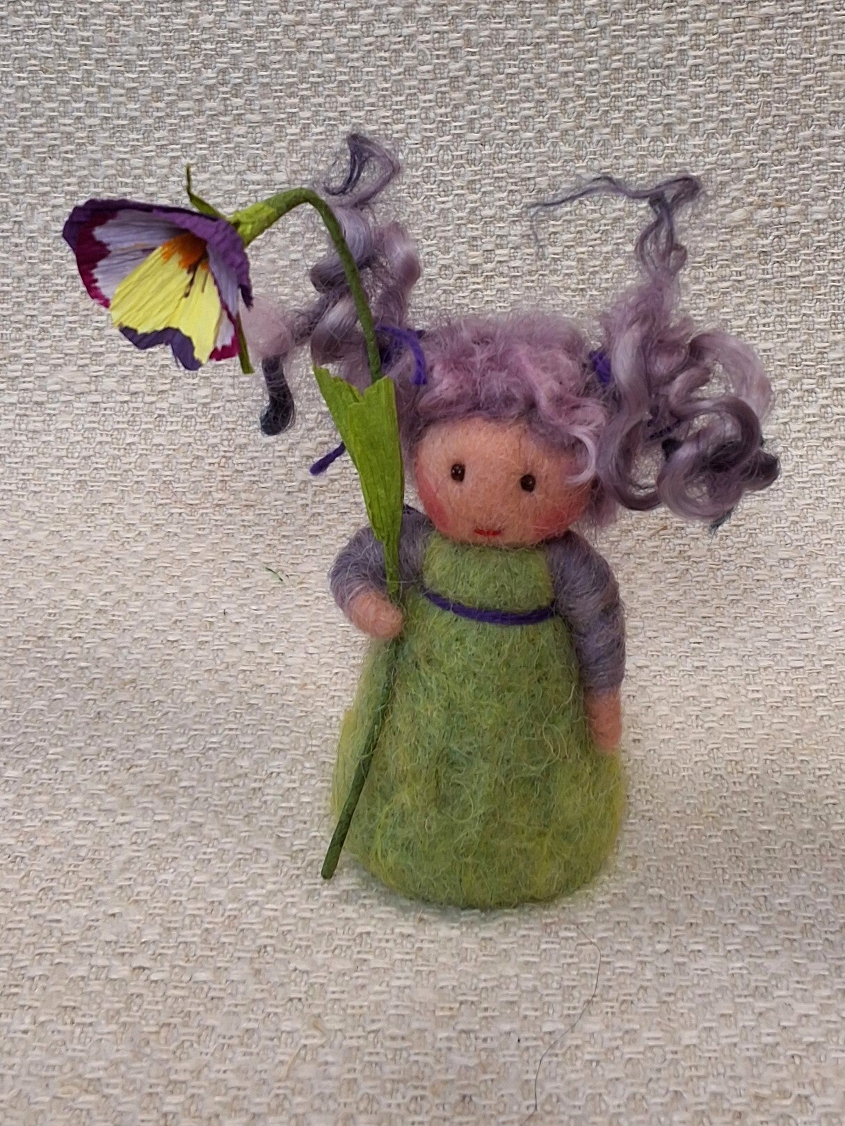 14. Naaldviltpopje Mini Viooltje