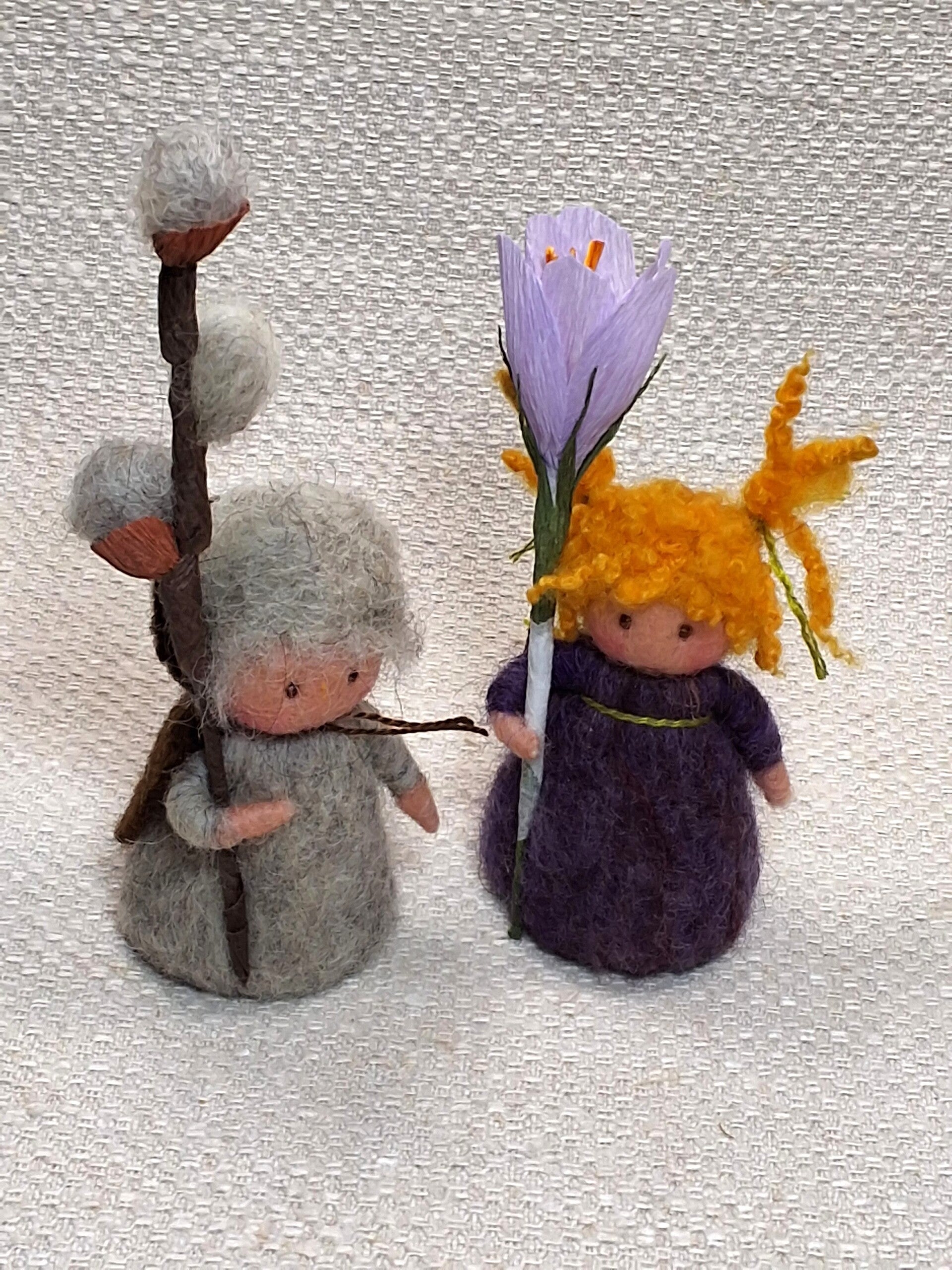 164. Naaldviltpopjes Mini setje