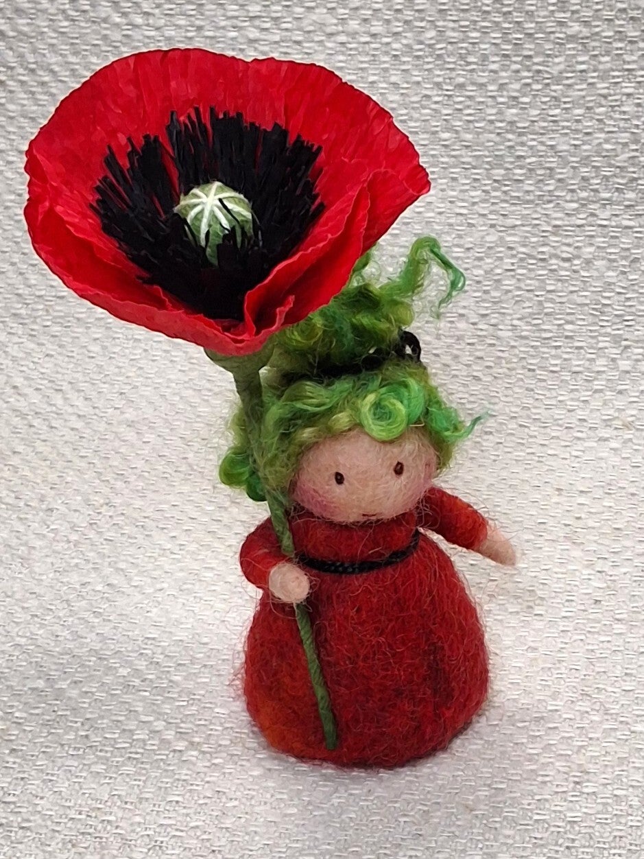 204. Naaldviltpopje Mini Klaproos