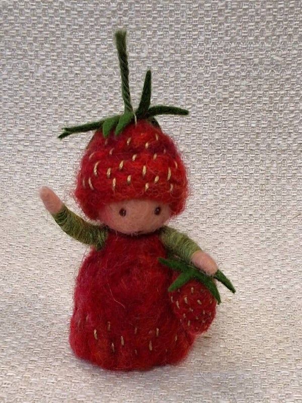 22. Naaldviltpopje Mini Aardbei