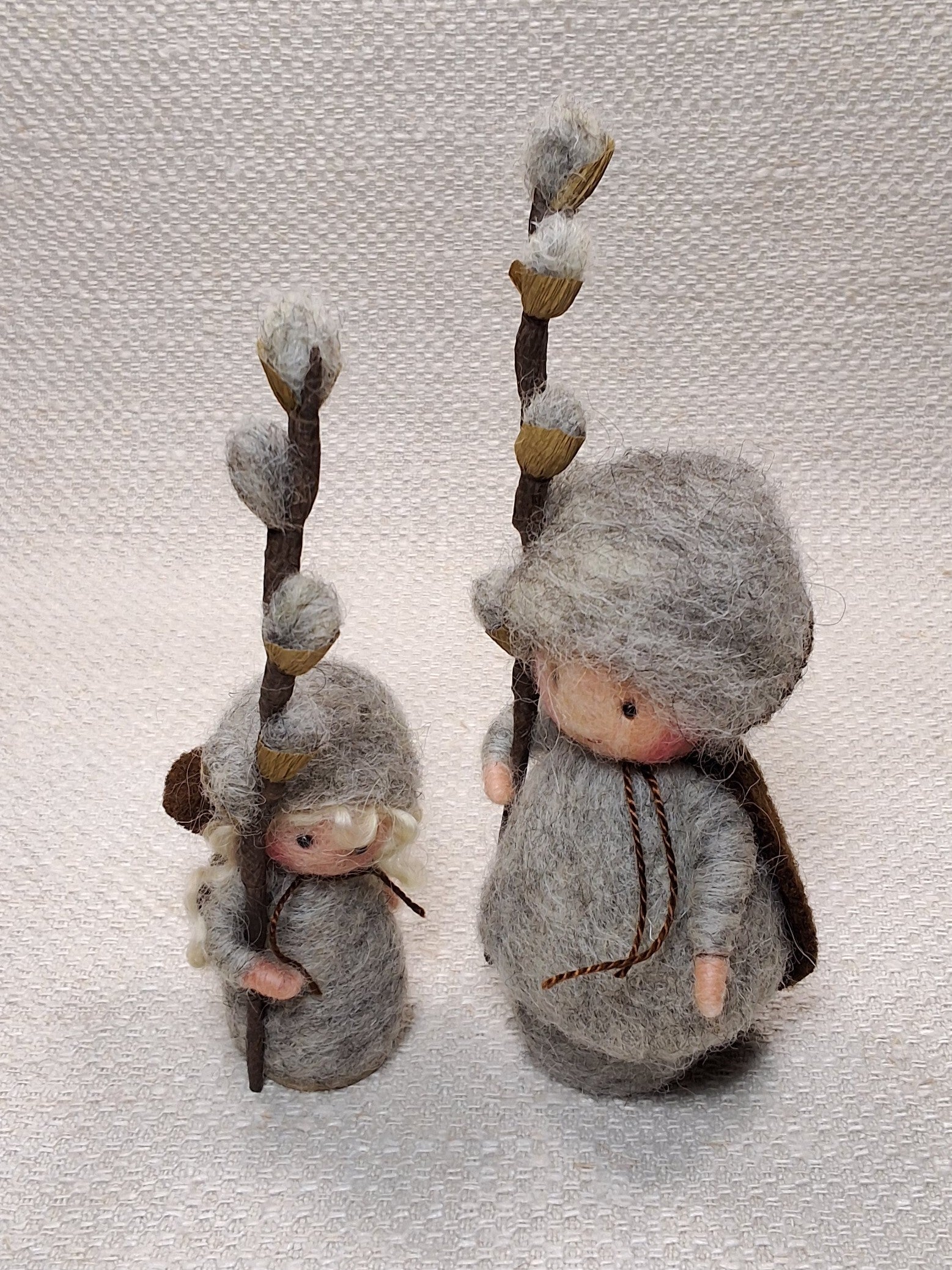 74. Naaldviltpopje, setje Wilgenkatjes