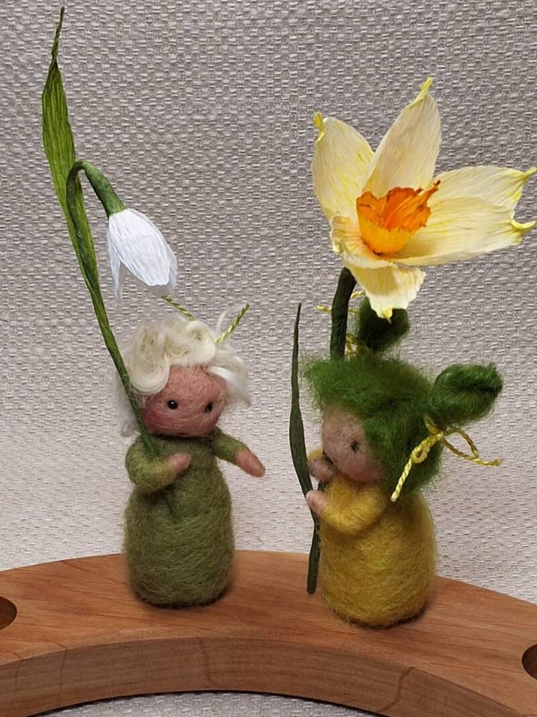 80. Naaldviltpopjes, Mini setje