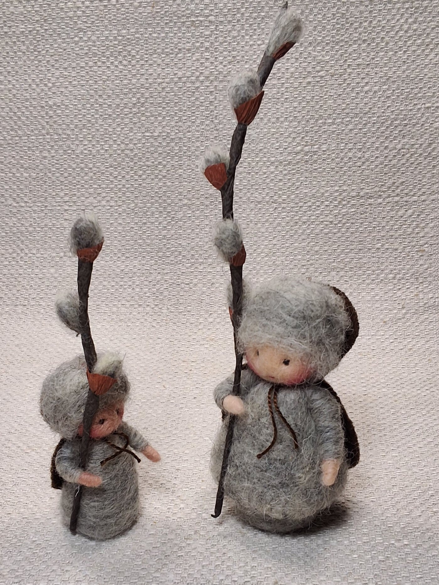 95. Naaldviltpopje, setje Wilgenkatjes