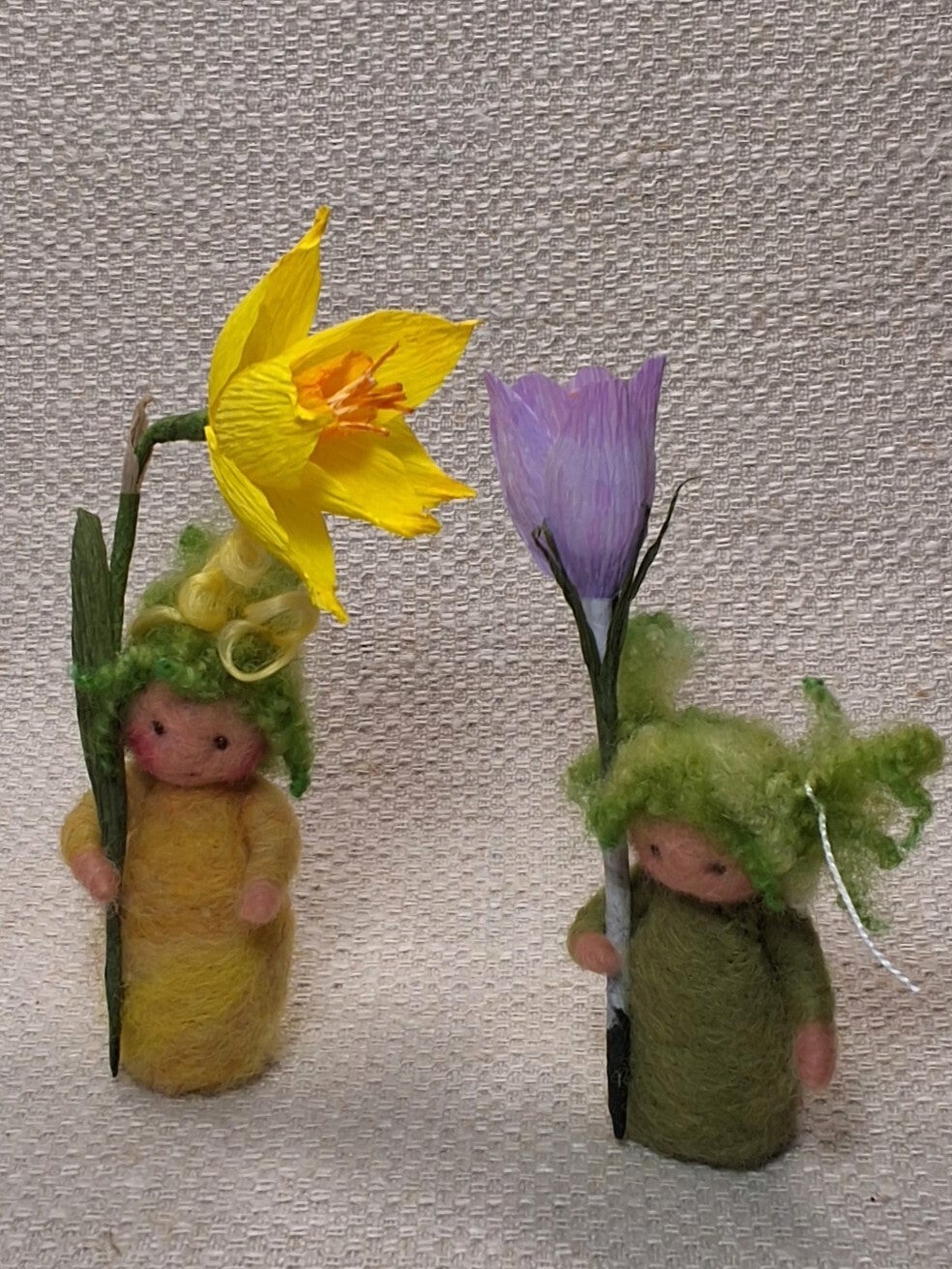 98. Naaldviltpopjes, Mini setje