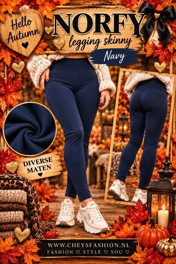Norfy legging navy