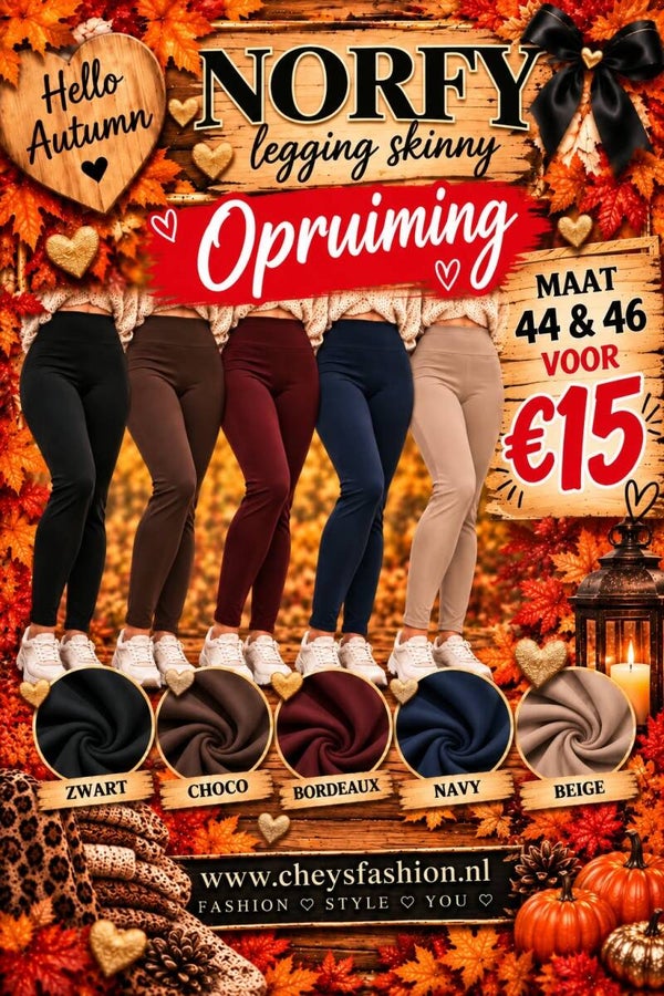 Norfy SKINNY €15 op is op
