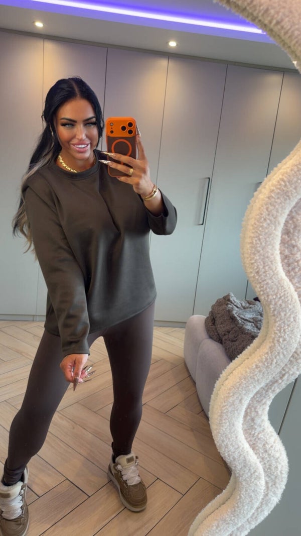 Comfy travel trui choco leuk met een choco Norfy!