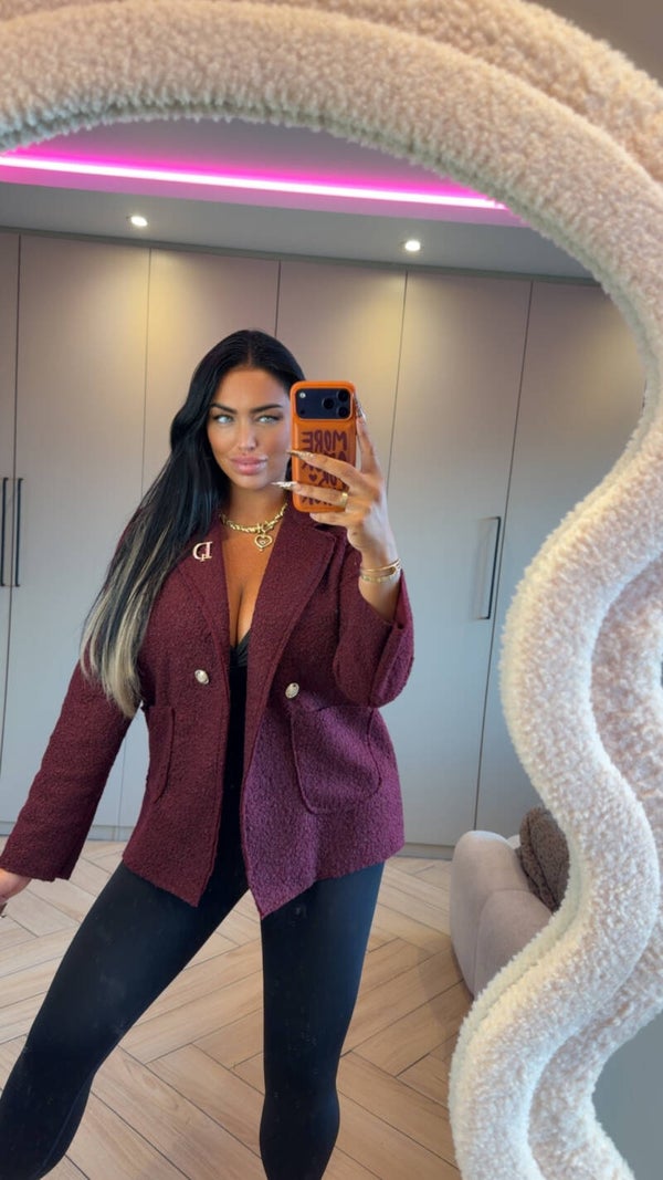 Teddy blazer in 4 kleuren
