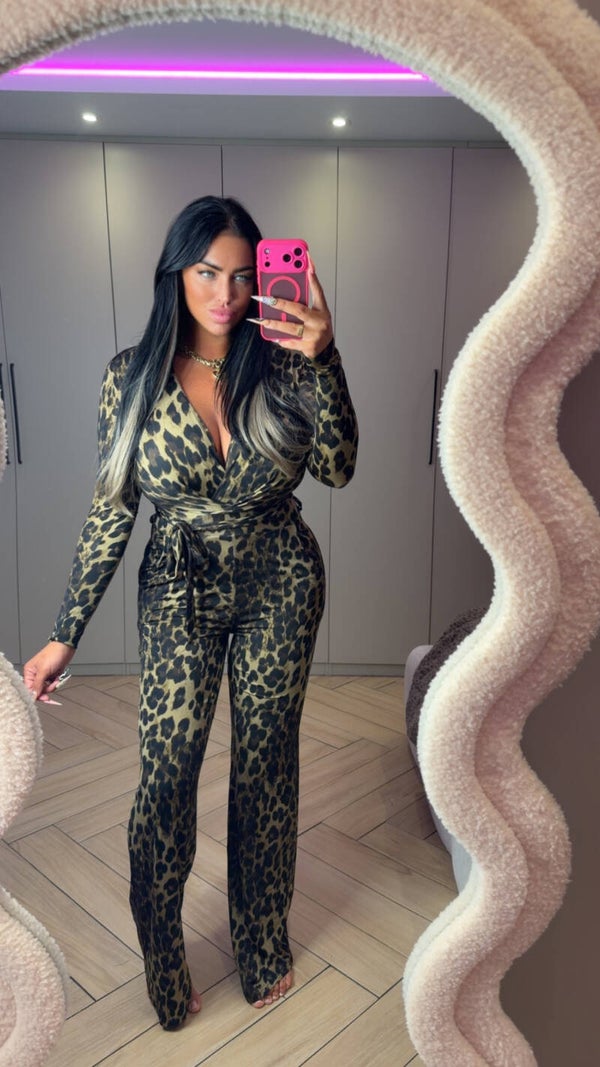 BYSWAN panter jumpsuit