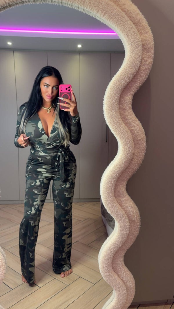 BYSWAN army jumpsuit