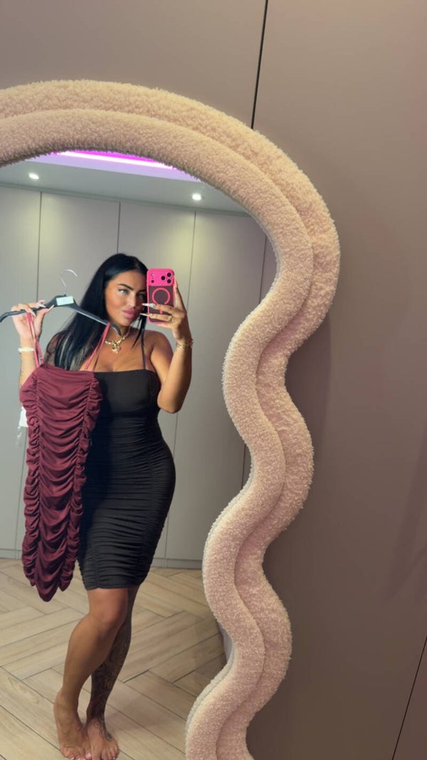 Stretch jurk in 2 kleuren