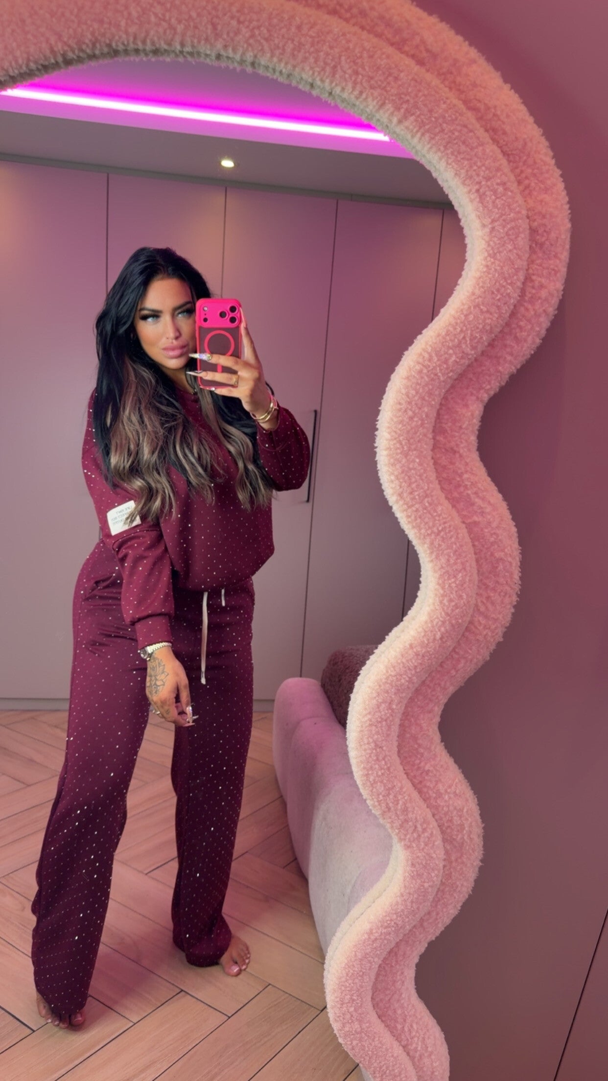 Glitter label pak in 2 kleuren