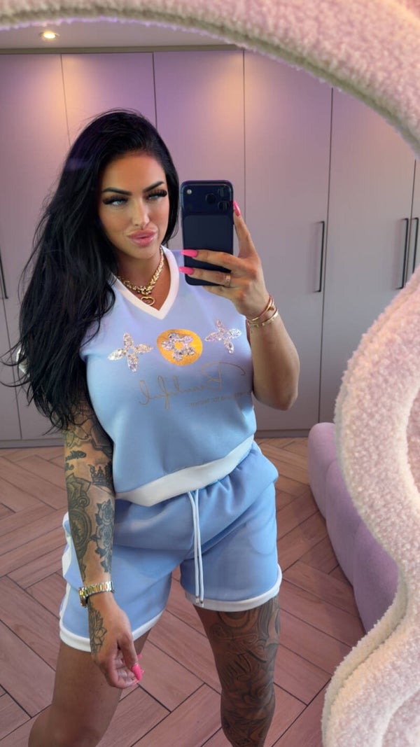 Comfy set blauw