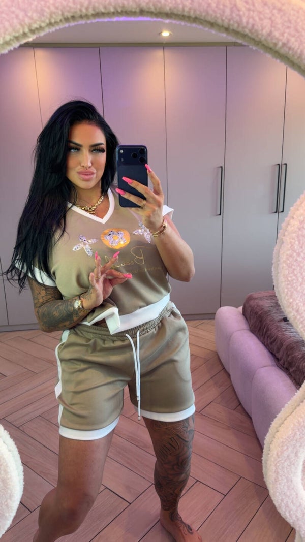 Comfy set taupe