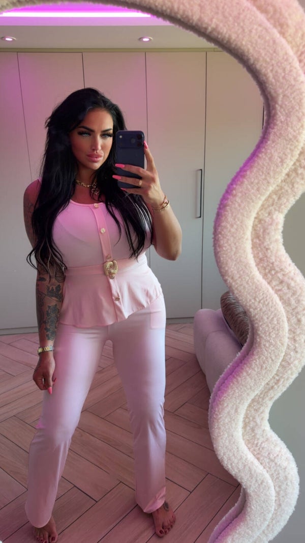 Travelsetje roze