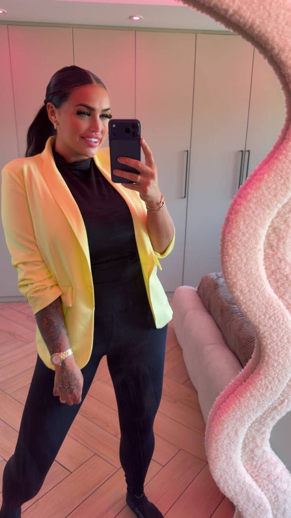 Crop blazer in 3 kleuren