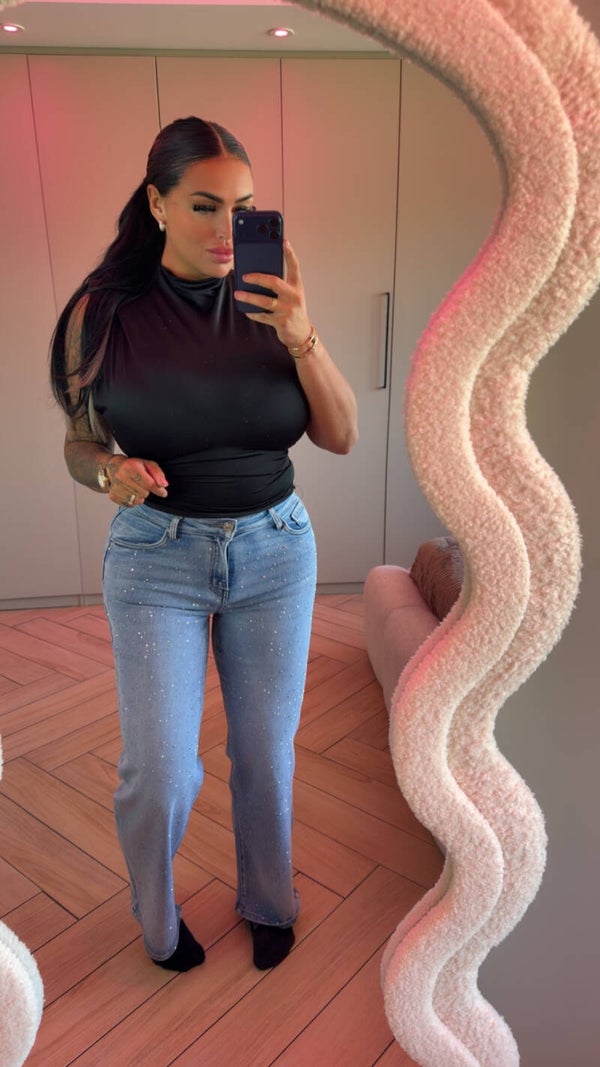 Goodies strass broek maat 40
