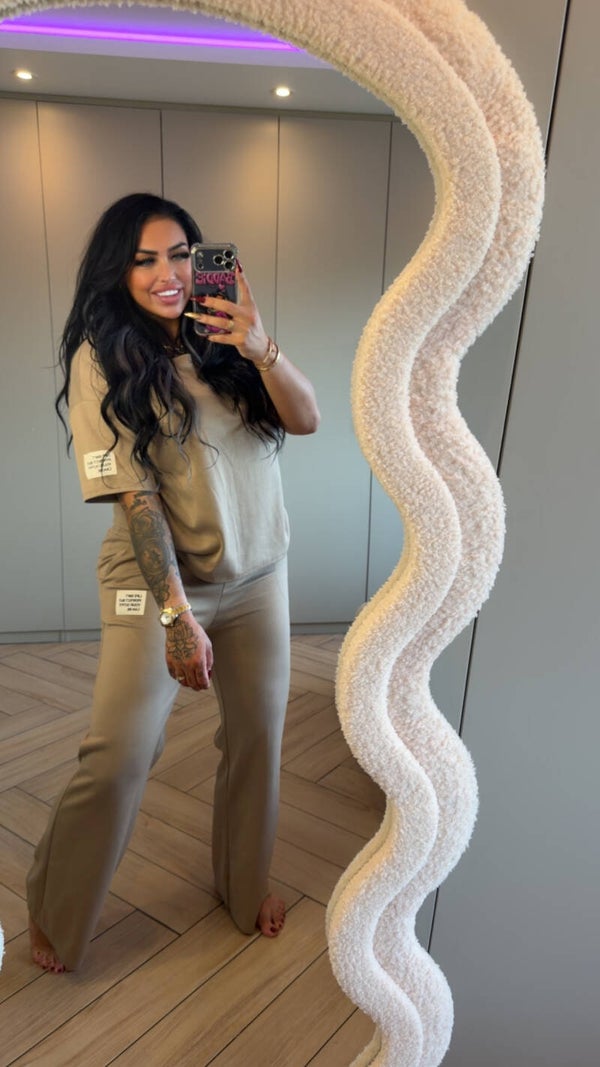 Comfy pak met label  in 4 kleuren