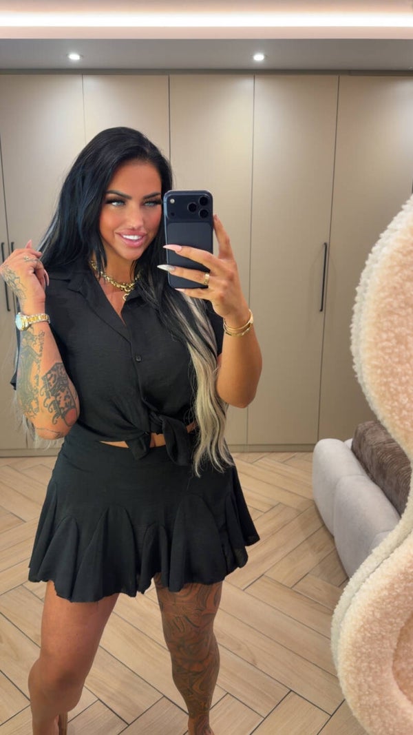 Blouse rok setje